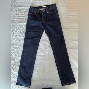 Levi’s 712 Slim Fit dark wash denim jeans - Excellent condition
